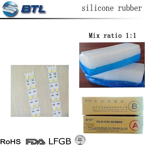 Waterproof Silicone Rubber Compound For Led Light Bar