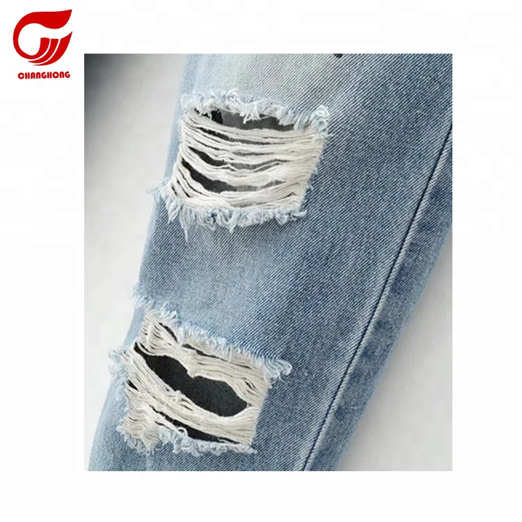 
High Waist Hip Hop Full Size Elastic Jeans Causal Denim Ladies Jeans 