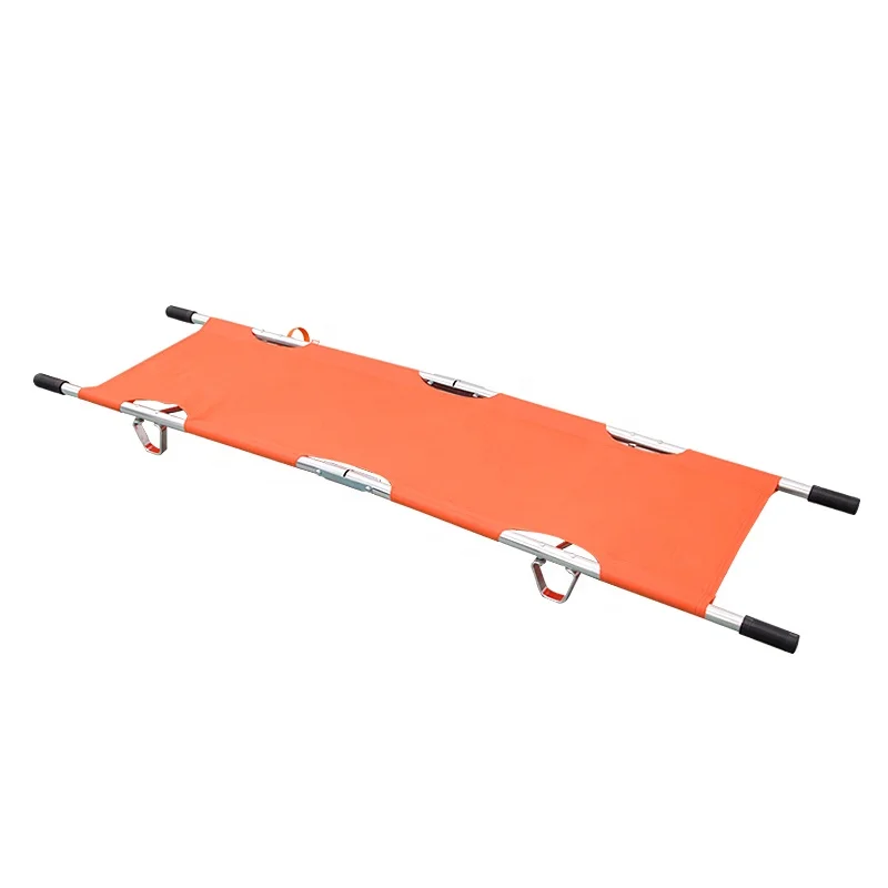 Four Folded Aluminum Alloy Stretcher for Hospital