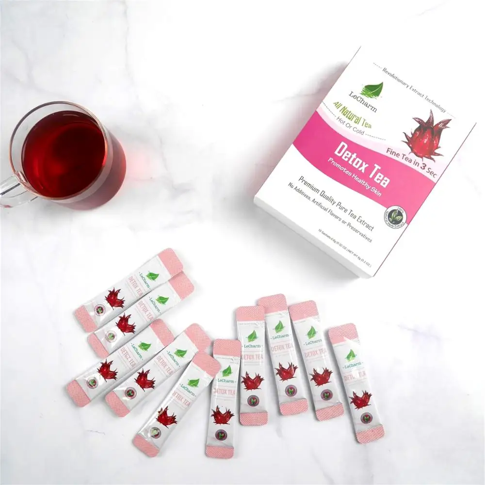 Hi-tech Bio Instant Tea Extract Herbal Detox Tea for Beauty Skin