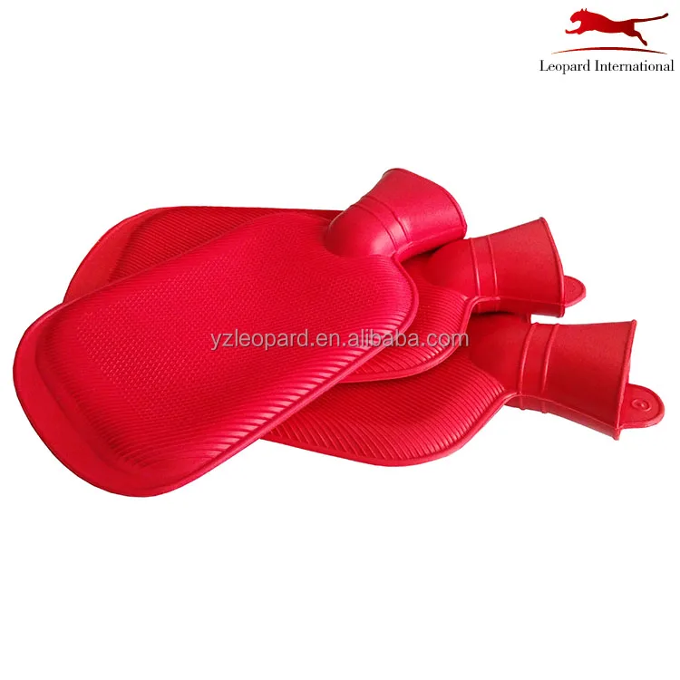 New style economical rubber hot water bottle with plastic stopper 1000ml, 1750ml, 2000ml for hospital therapy
