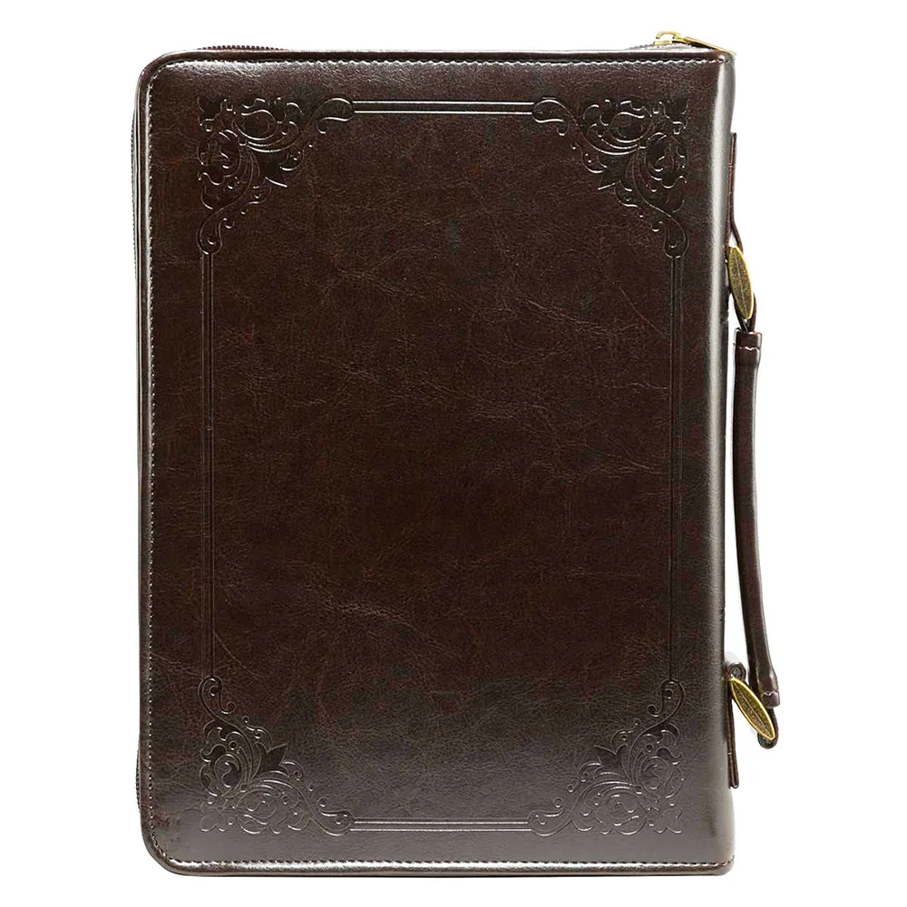
Factory OEM/ODM leather bible cover Embossed 