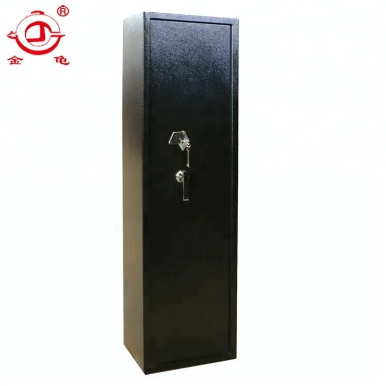 
High quality key lock strong all steel long gun safe 