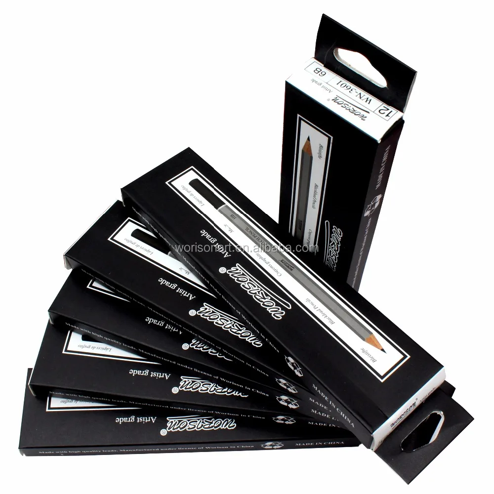 Набор карандашей для рисования 12 шт., мягкие безопасные нетоксичные Стандартные Карандаши для школы и офиса