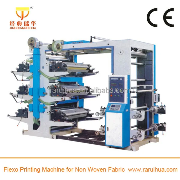 New Design Top Sale Flexographic Plastic Bag Printer for Roll to Roll Printing