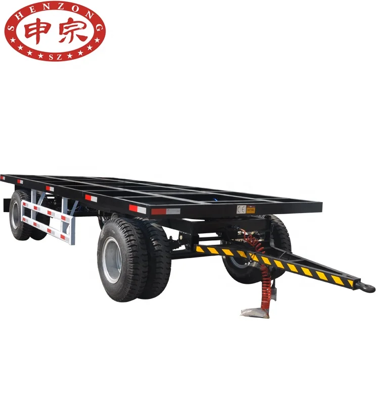 Good quality factory plant usage forklift tow trailer skeleton chassis for sale