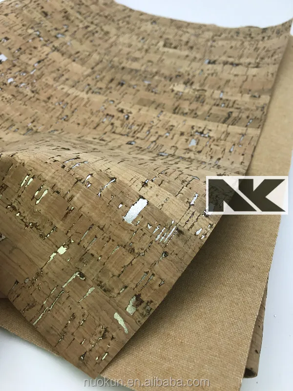 NK Cork Leather with Silver Flecks for bags shoes packing box
