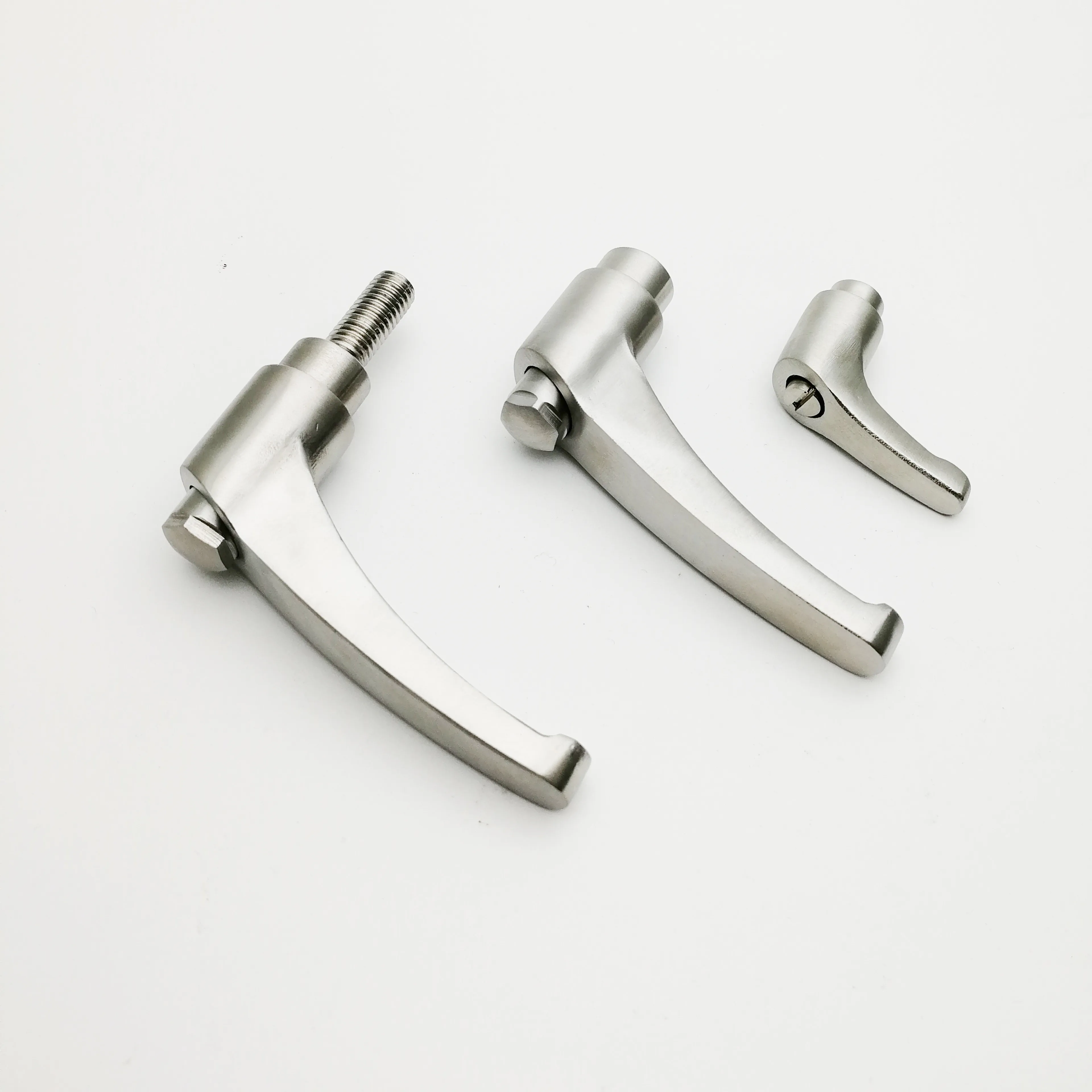 Best Quality Wholesale Black Plastic Adjustable Clamping Handles With Metal Insert