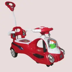 Multi-functional Trolley Cheap Plastic Ride On Twist Car  With Colorful Light For Kids