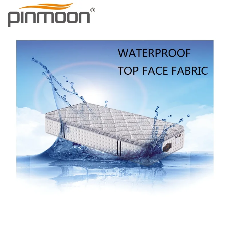Hotel specific use sleep well water proof knitted fabric pocket spring mattress