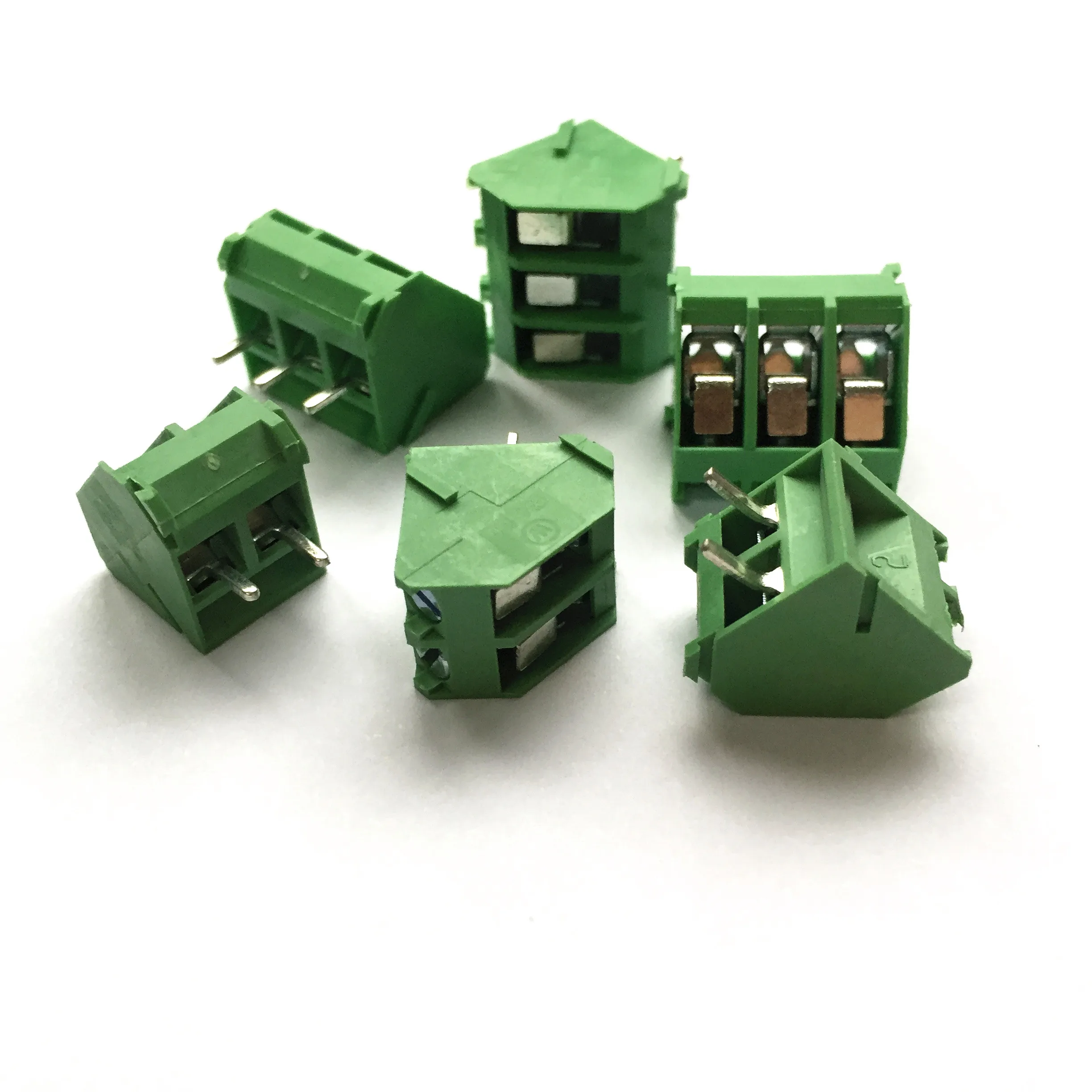 equivalent 2 3 4 Pin 5 mm Pinch PCB Mount Screw Terminal Block Connector 300V 10A connectors