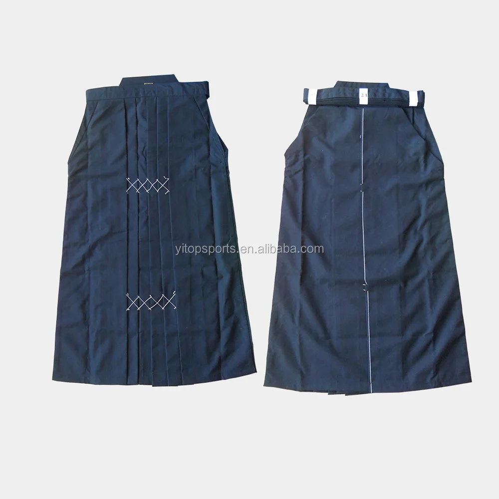 Japanese martial arts cotton hakama uniform kendo uniform