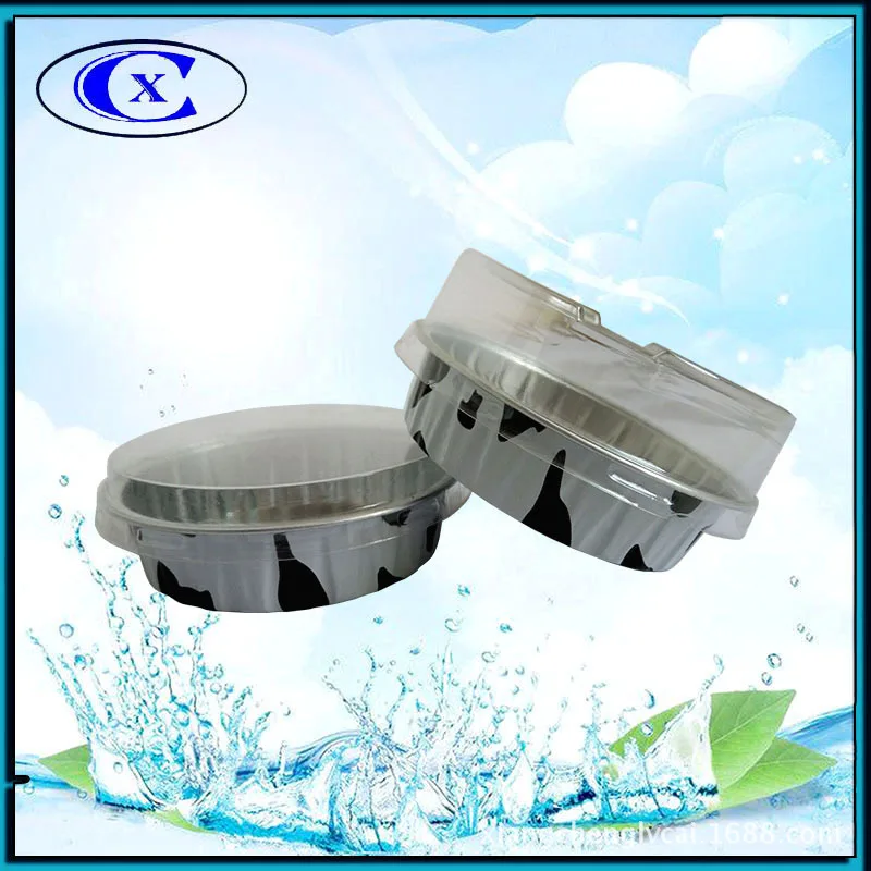 
Colorful Gold Disposable Aluminum Foil Container Tray Pan Cup factory directly sales 