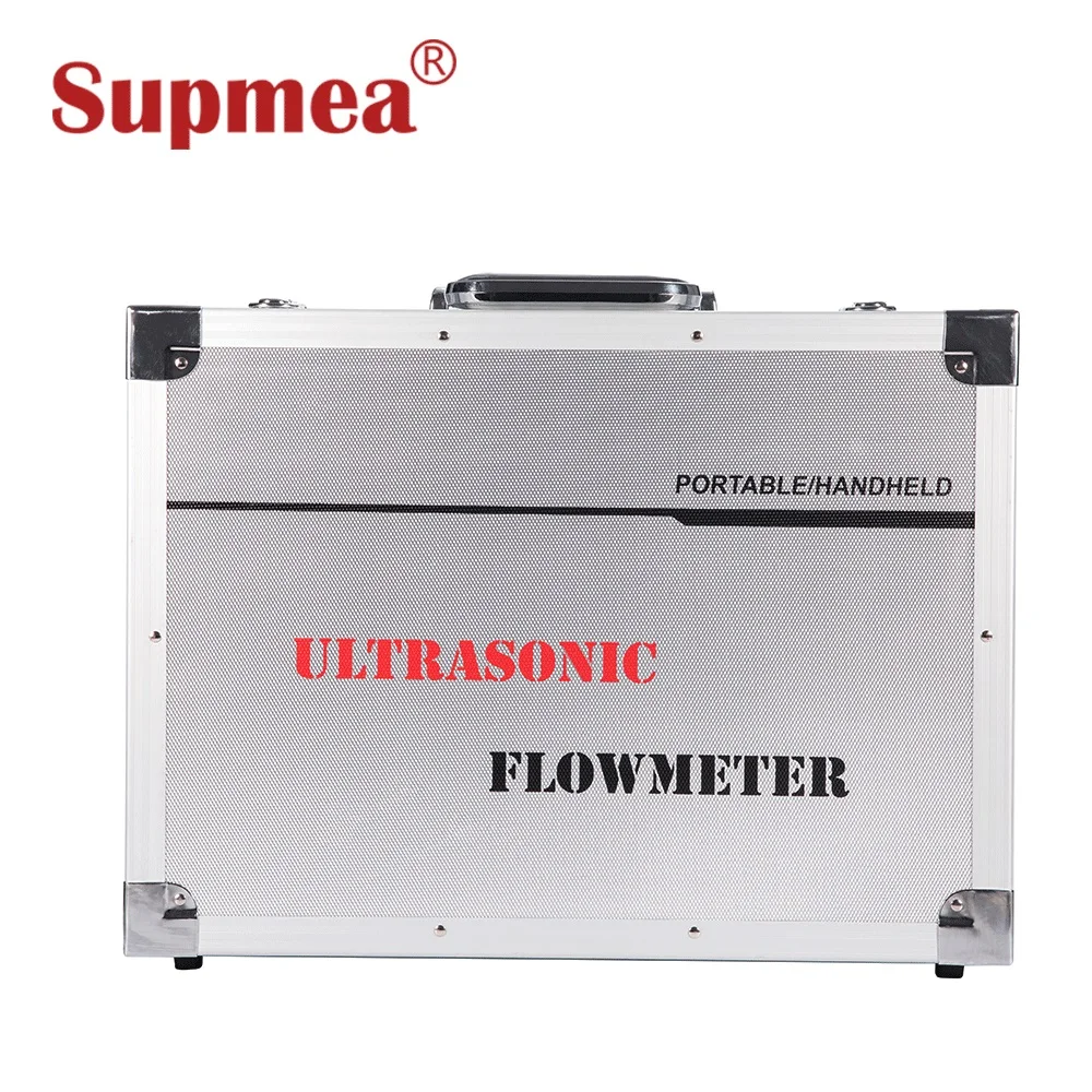 Ручной один средний ультразвуковой портативный расходомер