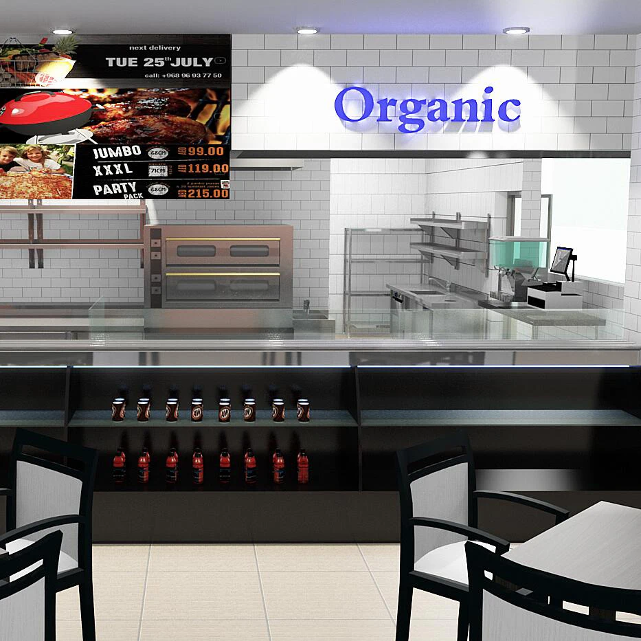 China professional commercial kitchen 3D design and CAD commercial kitchen layout design with restaurant solutions