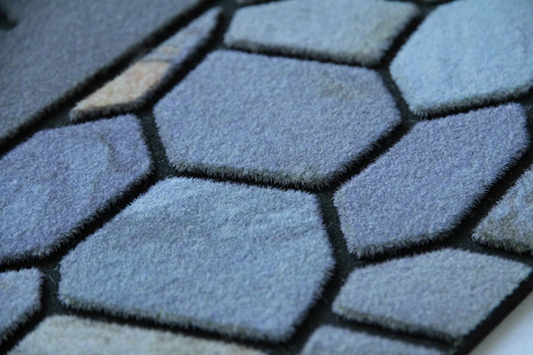 Коммерческий логотип резные Рисунок резиновый дно напольный коврик