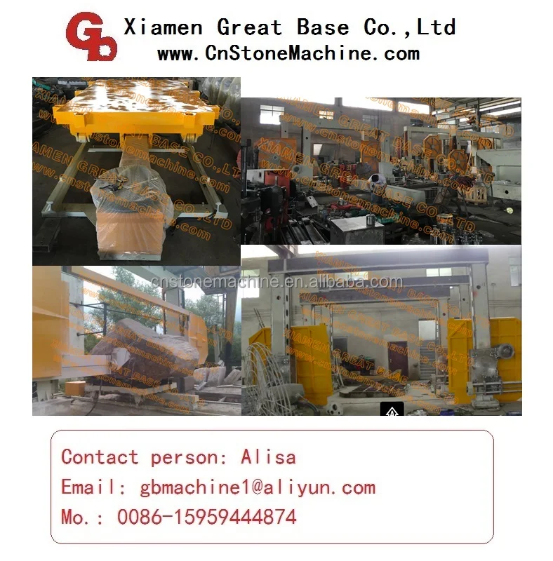 Single Diamond Wire Saw for Stone Cutting