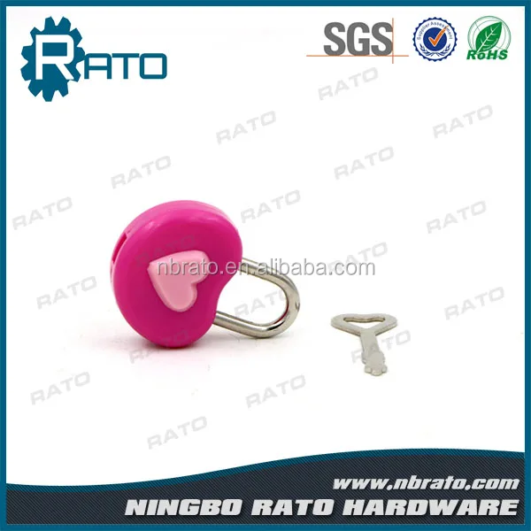 Свет Маленький Дешевый Пластик Розовый Форме Сердца Замок