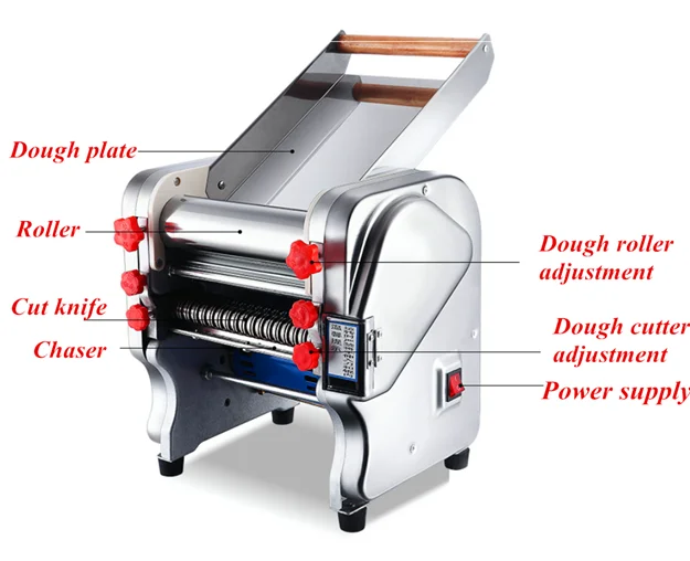 2019 Blades Pasta Making Machine Automatic Noodle Maker Automatic Operated Spaghetti Pasta Cutter Noodle