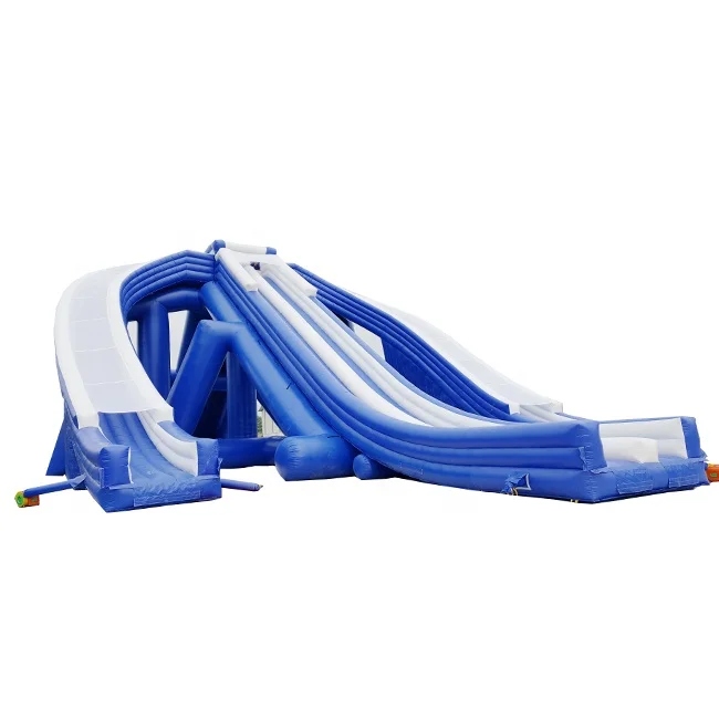 Heavy duty Inflatable Water Slide Dropkick Big Slides the City slip and slide for Adult