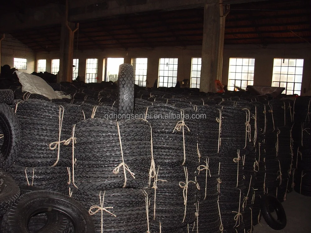 rubber wheelbarrow tire and inner tube 4.10 4.00-8