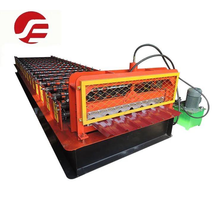 High Quality High Speed Zinc Profiled Sheet Making Metal Roll Forming Machine