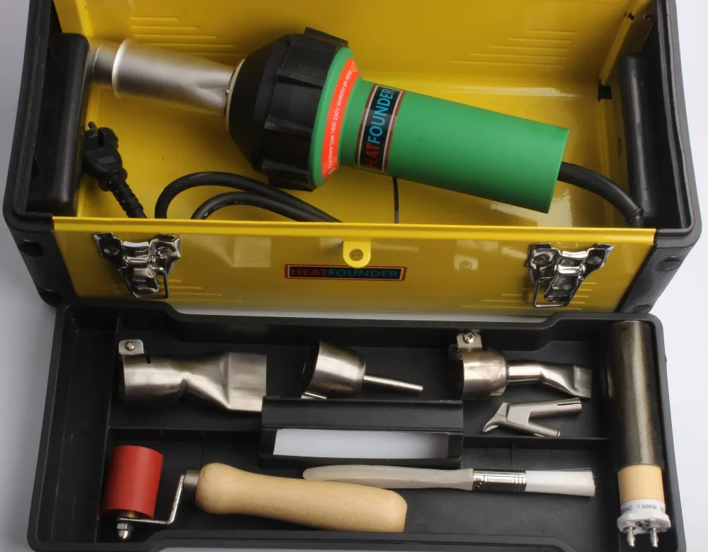 HEATFOUNDER Floor Hot Air Tools / PVC Vinyl Floor Welding Kits 110V / 230V 1600W Heat Gun new