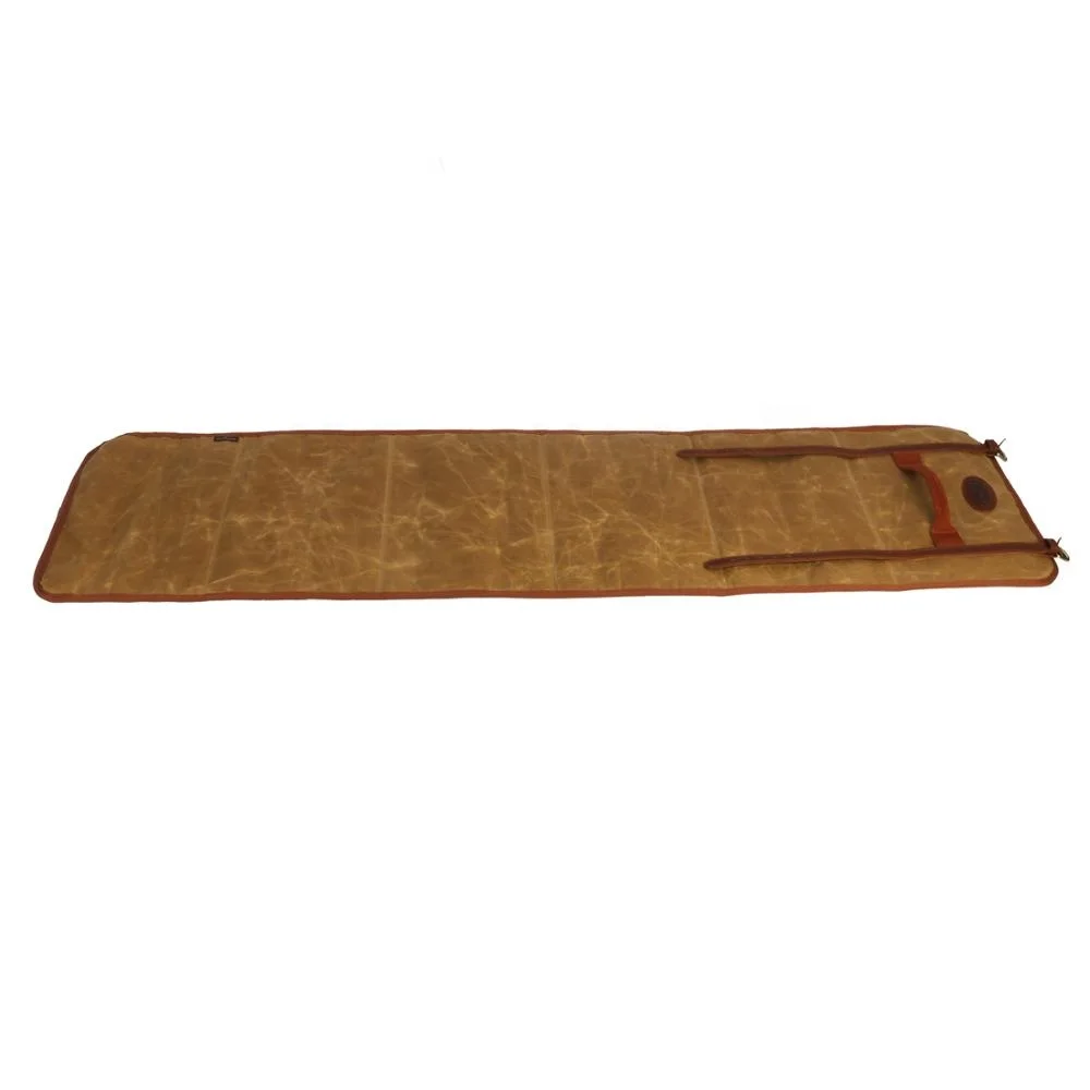 Tourbon Wax Canvas Large Gun Cleaning Pad Canvas Gun Cleaning Mat Easy Carry 134*38cm HA1189CA 0.55 Kg