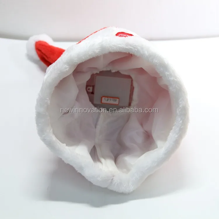 Лидер продаж, рождественские украшения, лучший рождественский подарок для ребенка, музыкальная танцевальная шапка, игрушка