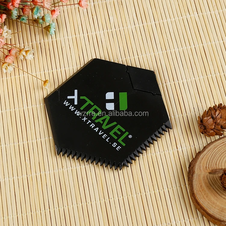 ABS Custom Printed Plastic Wax Comb for Surfboard