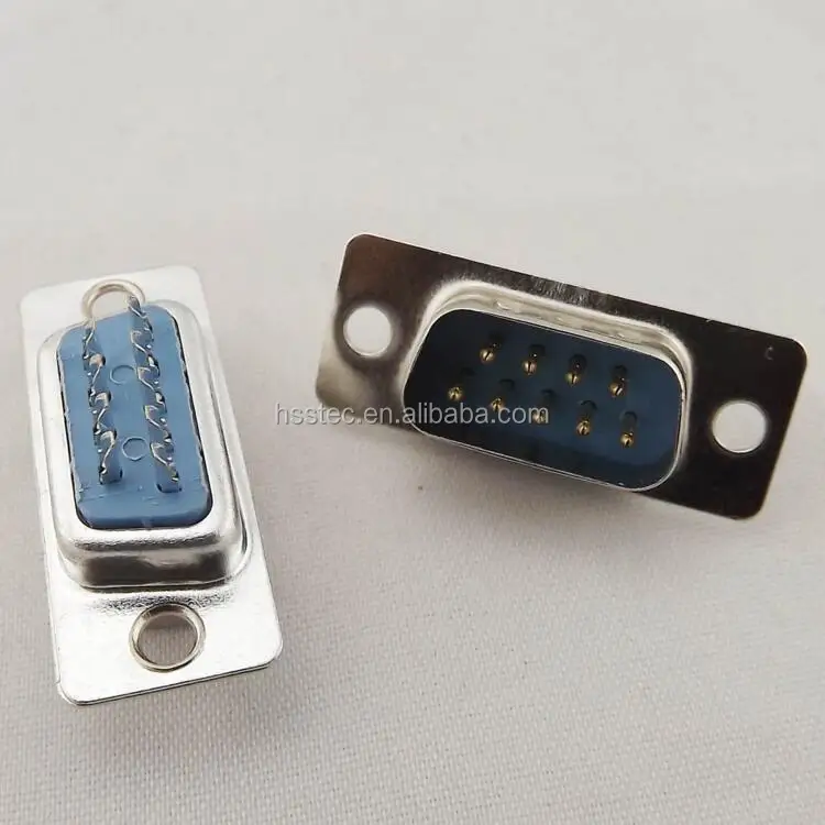 
Gender Changer Adapter DB9 RS232 Serial 9 Pin Male Female Plug Connector 