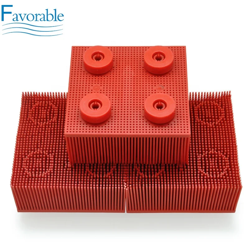 130297/702583 Red Nylon Bristle For Lectra VT5000 VT7000 Cutter Spare Parts (60593234043)