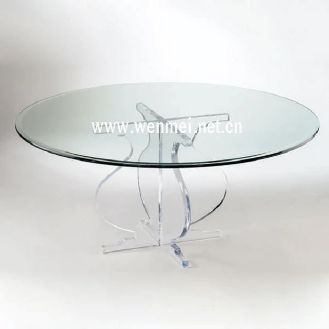 Мода высокое качество акриловых цветов стол журнальный столик