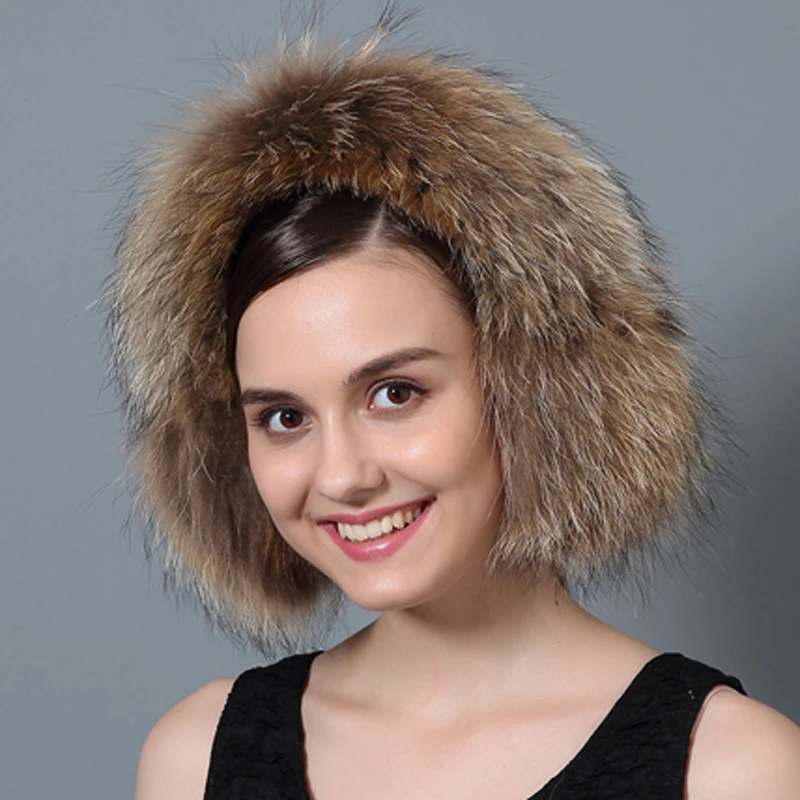 CX-A-72E Высокое качество оптовая продажа Мода зима теплая лиса меховые наушники