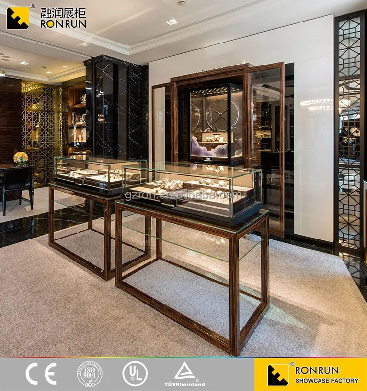 Fascinating hardware shop decoration display cabinet and showcase for jewelry shop