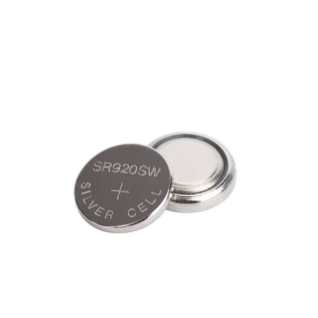 High Quality 1.55V 371 SR920SW Silver Oxide Button Cell Battery