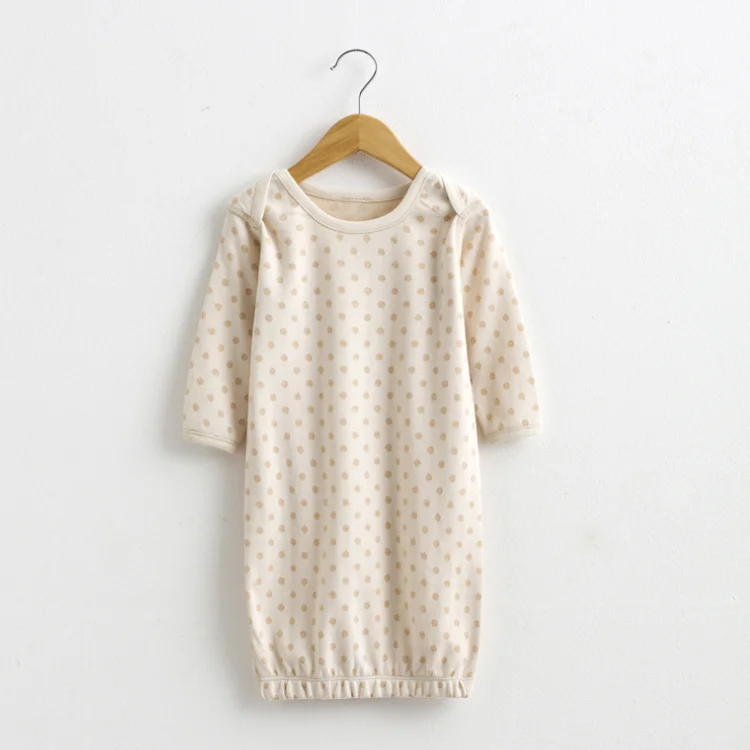 CYFOREVER wholesale newborn baby kids pajamas organic baby gown