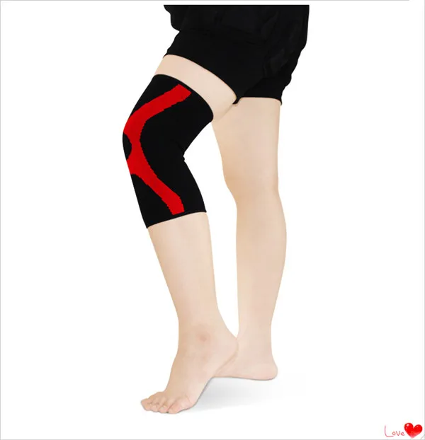 Aofeite Knitting Nylon Elastic Knee Support for Magnets Inside Heating Knee Pad