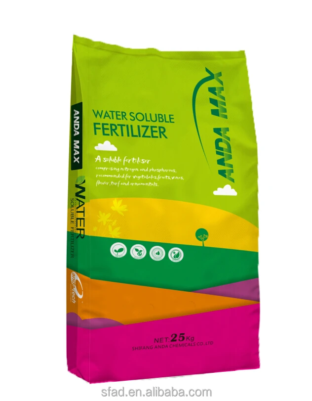 COMPOUND FERTILIZER of specially formula NPK 13-4-43 for tobacco coffee tomato grape citrus and tea