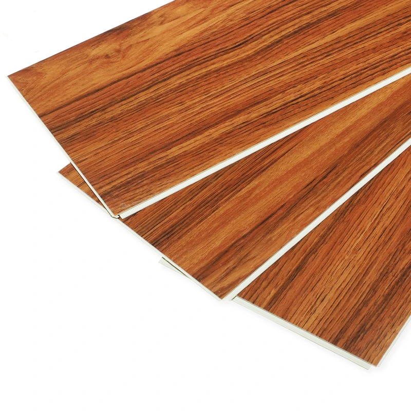 Floor tile 100% waterproof  protect the environment and wood color vinyl tile pvc floor