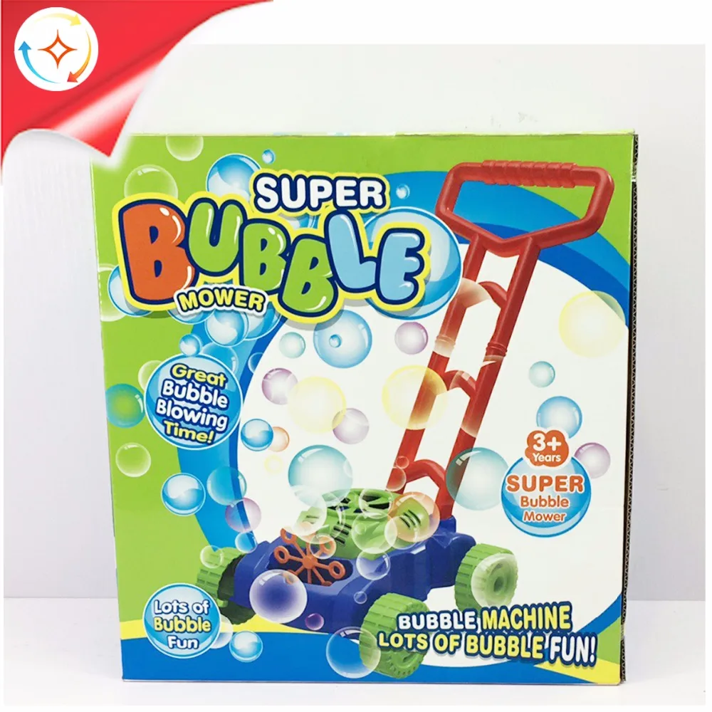 Summer Outdoor Garden Bubble Toys Bubble Mower for Kids