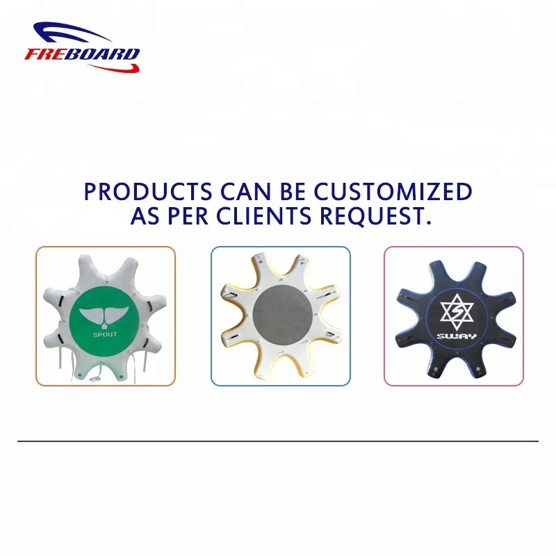 Freboard Inflatable Sup Stage Yoga Connecting Station Platform Dock