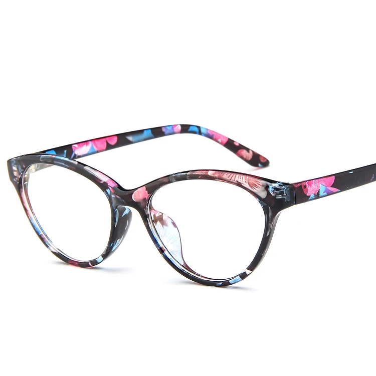 Oversized Fashion Big Frame Retro Vogue Cat Eye Optical Glasses Frames