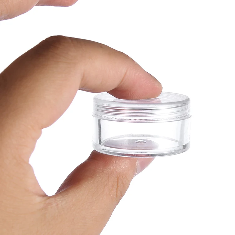 custom plastic 10g 30ml 50ml 100g cream container jar small mini eye skin cream container