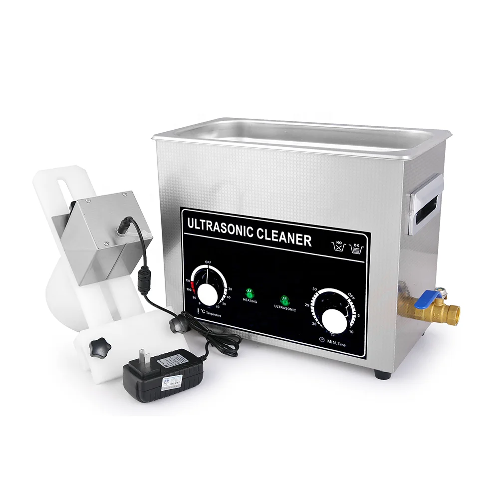 180W 6.5l timer and heater adjustable ultrasonic cleaner for turntable record player with speakers