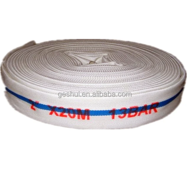 2.5 inches low price PVC used fire hose canvas hose for watering fire hose price