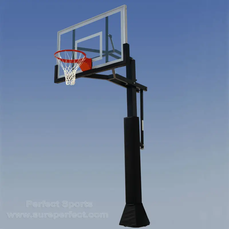 In-Ground Adjustable Basketball Stand
