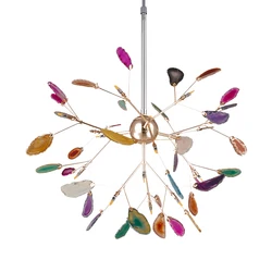 Factory direct customizable postmodern creative personality original living room bedroom commercial LED chandelier