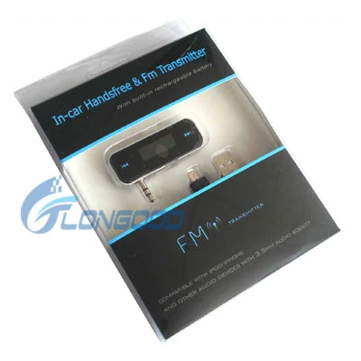 3.5MM Headphone Jack FM Transmitter For Smartphone Samsung S4