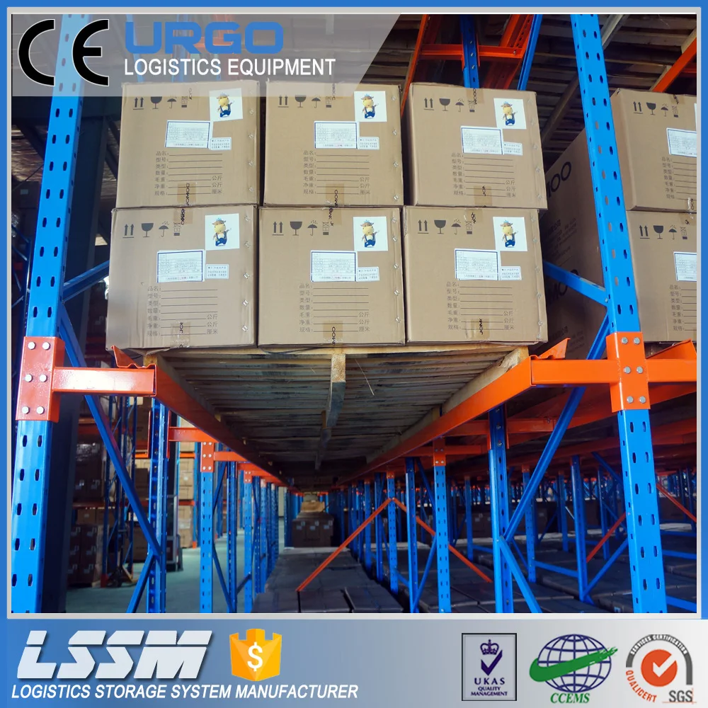 Экономия места на складе, тяжелый привод в системе поддонов